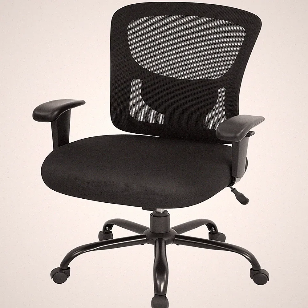 BestOffice Big and Tall Office Chair 500lbs Desk Chair Mesh Computer Chair Back