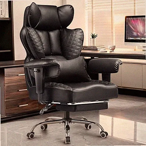 Big and Tall Office Chair Heavy Duty Gaming Chair with Deluxe Matte Black