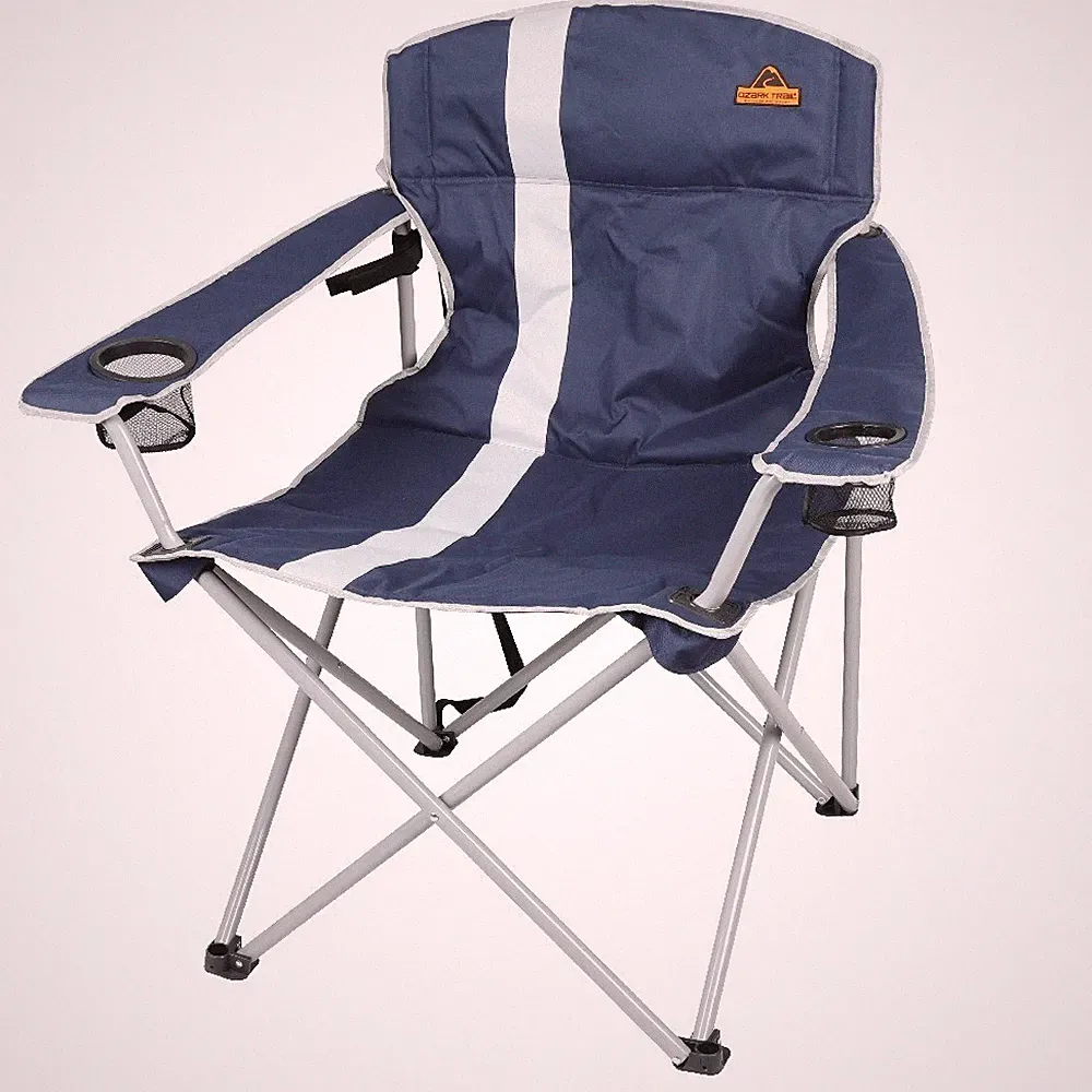 Big and Tall Reclining Chair with Cup Holders and Side Pouch, Heavy Duty