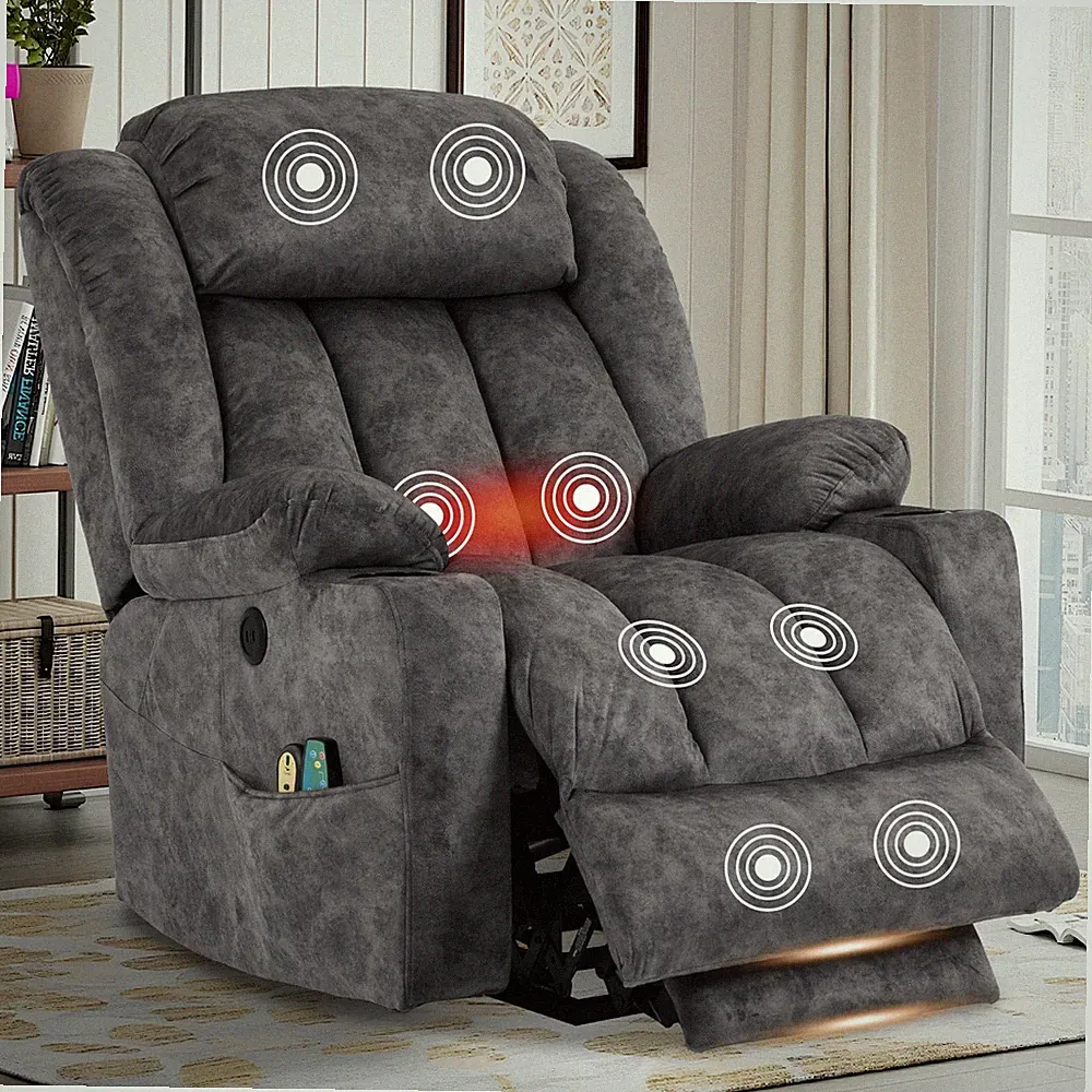 Big and tall metal recliners