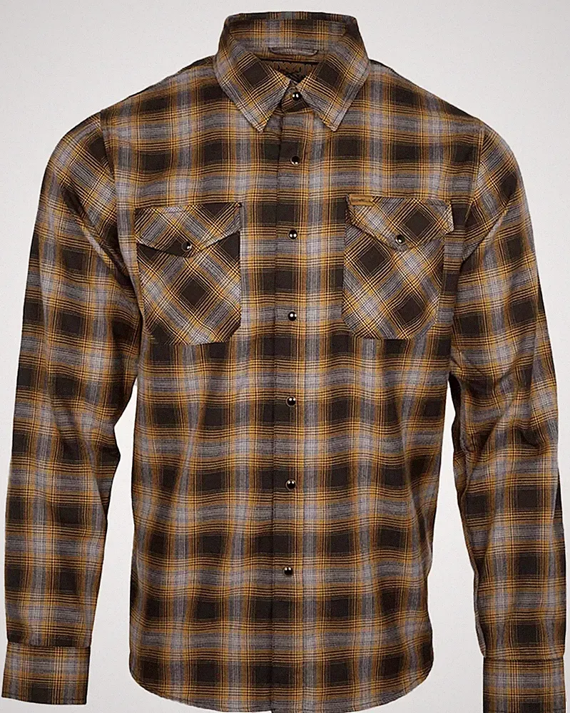 Dixxon BROWNELLS BIG IRON Flannel X-Large Tall Mens NIB XLT X-Tall SOLDOUT