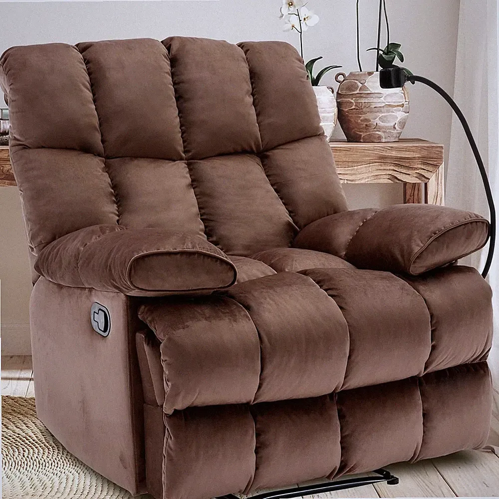 Big and tall stainless steel recliners