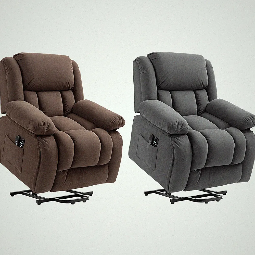 HOMCOM Power Lift Recliner Chair with Vibration Massage and Heat