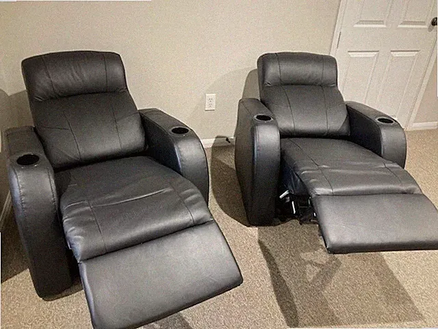 Leather Recliners 2@ $300 each