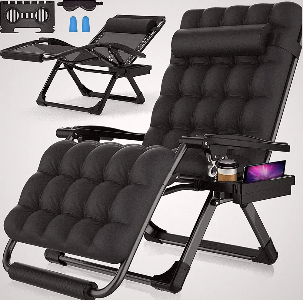 Sillon reclinable con cojín y reposacabezas extraíbles y sistema de bloqueo mejo